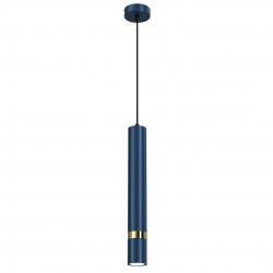 Strona-glowna - niebiesko złota tuba lampa sufitowa 30-90cm 1xgu10 joker mlp7725 eko-light