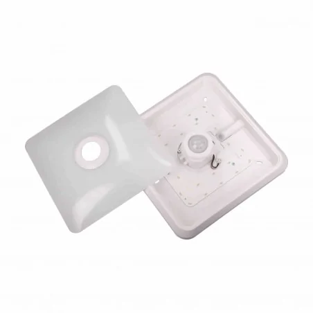 Plafony - plafon biały z czujnikiem ruchu led 12w 850lm ip20 4000k nyk or-pl-6092wlpmr4 orno 
