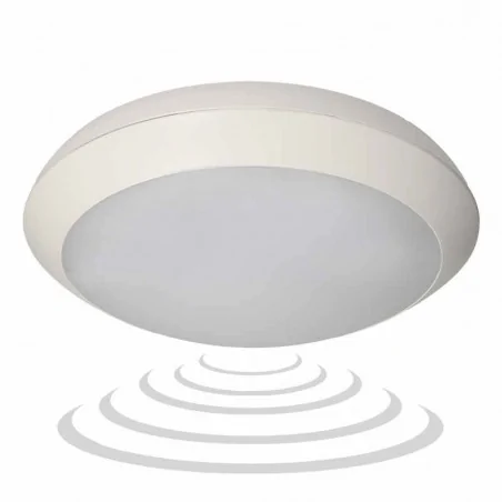 Plafony - plafon led z mikrofalowym czujnikiem ruchu biały 25w 4000k or-pl-6046wlpmm4 zefir  orno 