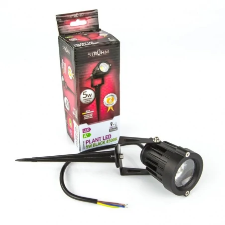 Lampy-ogrodowe-stojace - lampa ledowa do ogródka plant led 5w 03130 struhm 