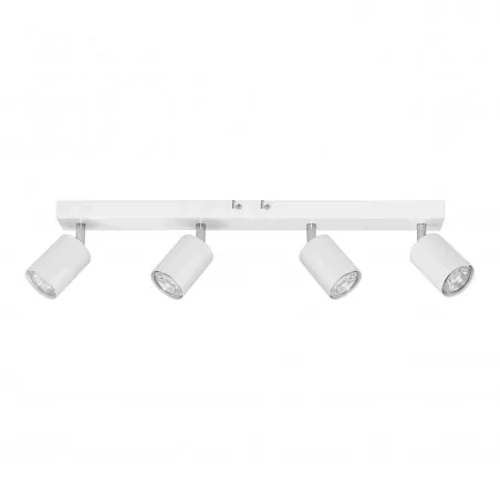 Lampy-sufitowe - lampa listwa ścienno sufitowa biała 4x50w gu10 doa ad-op-6248wgu10 orno 