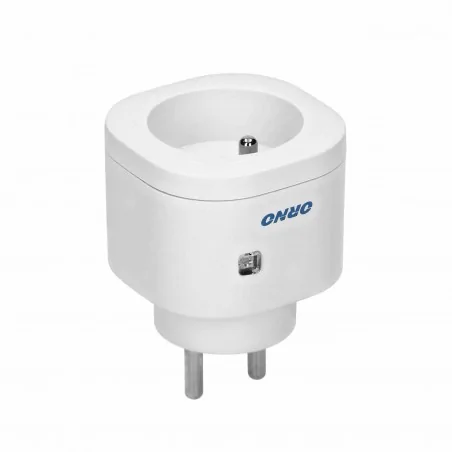 Urzadzenia-zdalnie-sterowane - bezprzewodowe gniazdo mini sterowane pilotem 1+1 or-gb-440 orno 