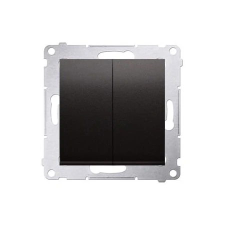 Wylaczniki-podwojne - włącznik świecznikowy antracyt metalizowany dw5b.01/48 simon 54 kontakt-simon 