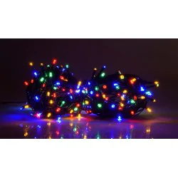 Oswietlenie-choinkowe - kolorowe światełka choinkowe na zewnątrz led x 200szt. lz-eco-led-200 ch/0131 rum-lux 