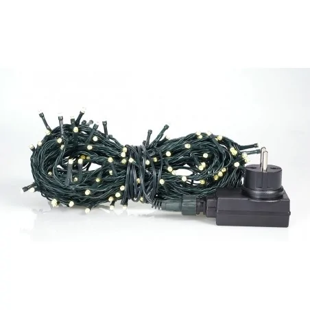Oswietlenie-choinkowe - lampki choinkowe zewnętrzne 300szt led ciepło białe lz-eco-led-300 cb ch/0133 rum-lux 