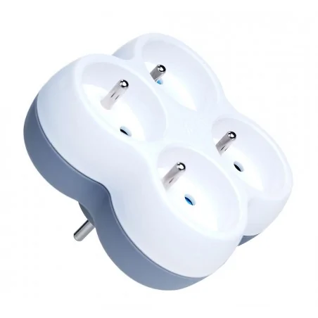 Rozgalezniki - rozgałęźnik mieszkaniowy 4 gniazda z uziemieniem ro/0016 rum-lux 