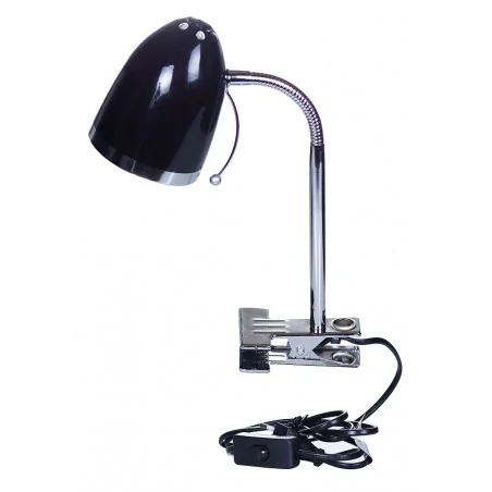 Lampki-biurkowe - lampka biurkowa na klipsa ruchoma e27 40w lb/0210 rum-lux 