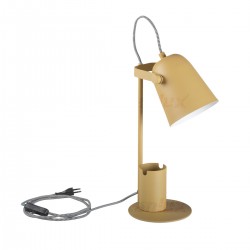 Lampki-biurkowe - funkcjonalna lampka biurkowa żółta 1xe27 raibo 36283 kanlux