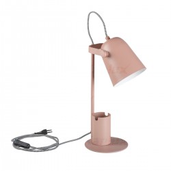 Lampki-biurkowe - różowa lampka na biurkowa z organizatorem raibo 36285 kanlux