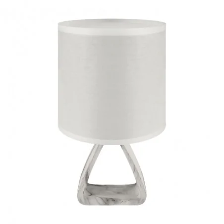 Lampki-nocne - lampka stołowa w kolorze białym e14 atena e14 a white 04057 ideus 