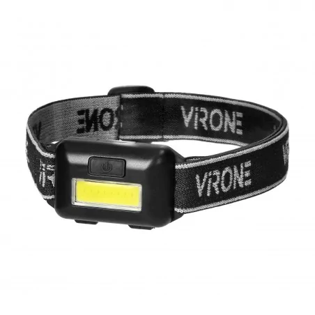 Latarki-czolowe - latarka czołowa led cob 1w 3 x aaa lt-7 orno 