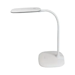 Lampki-biurkowe - biała lampka led na biurko 6,5w 4000k 420lm lisa px015e nilsen 