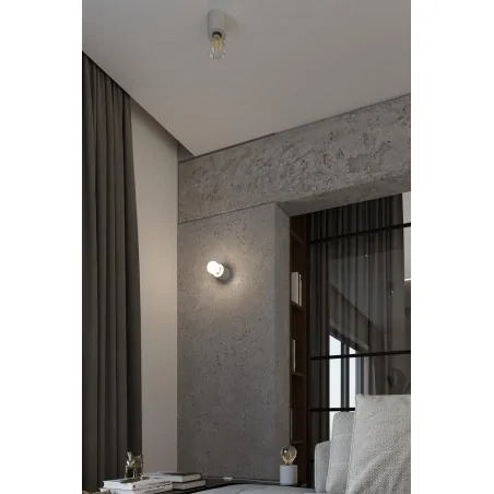 Lampki-biurkowe - lampa biurkowa betonowa bez klosza 1xe27 salgado sl.0680 sollux 