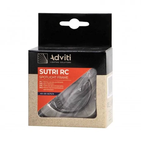 Oprawy-sufitowe - stała ramka dekoracyjna oprawy punktowej satyna mr16/gu10 50w sutri rc ad-od-6175/n orno 