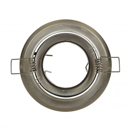 Oprawy-sufitowe - satynowa ramka dekoracyjna oprawy punktowej mr16/gu10 50w sutri rm ad-od-6176/n orno 