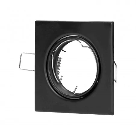 Oprawy-sufitowe - kwadratowa ramka dekoracyjna oprawy punktowej regulowana mr16/gu10 50w sutri sm ad-od-6178/b orno 