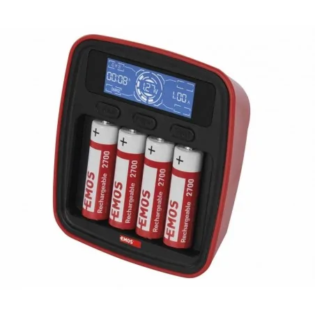 Ladowarki-do-baterii - ładowarka akumulatorków profi bcn-42d + 4aa 2700 n9341 emos 