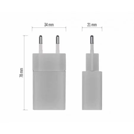 Kable-usb - zasilacz usb basic 1a (5w) max. v0122 emos 