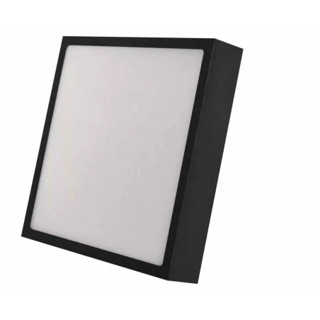 Oprawy-sufitowe - panel led natynkowy kwadrat czarny 21w nexxo cct zm6343 emos 