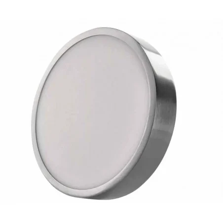 Oprawy-sufitowe - srebrny panel led natynkowy okrągły 21w, cct nexxo zm5243 emos 