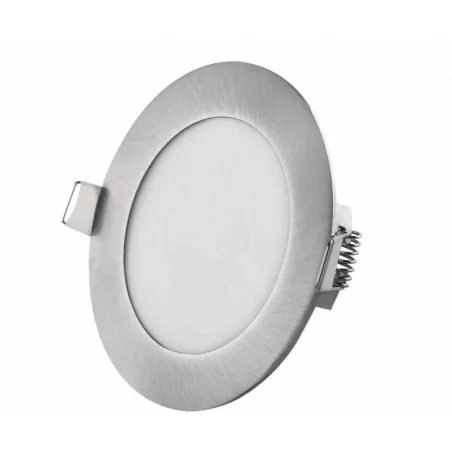 Oprawy-sufitowe - oczko sufitowe led wpuszczany srebrne 7w, cct nexxo zd1223 emos 