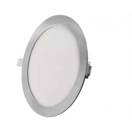 Oprawy-sufitowe - panel okrągła led wpuszczany srebrna 18w cct nexxo zd1243 emos 