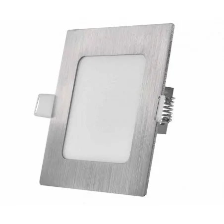 Oprawy-sufitowe - srebrna oprawa sufitowa kwadratowa led 7w, cct nexxo zd2223 emos 