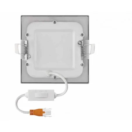 Oprawy-sufitowe - srebrna oprawa sufitowa kwadratowa led 7w, cct nexxo zd2223 emos 