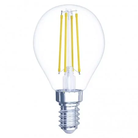Gwint-trzonek-e14 - zf1240 żarówka led filament mini globe 6w-60w e14 ciepła biel 810 lm emos 