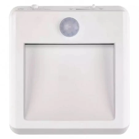 Lampki-do-kontaktu - p3319 lampka nocna led do gniazdka 230v z czujnikiem ruchu i zmierzchu emos 