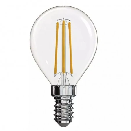 Gwint-trzonek-e14 - zf1221 żarówka led filament mini globe 3.4w-40w e14 neutralna 470lm emos 
