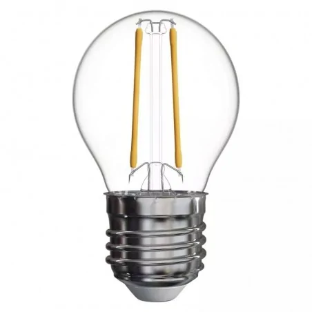 Gwint-trzonek-e27 - zf1101 żarówka led filament mini globe kulka 1.8w-25w 250lm neutralna emos 