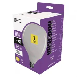 Gwint-trzonek-e27 - zf2161 neutralna żarówka led globe kulka duża mleczna 11w-100w 1521lm e27 emos 