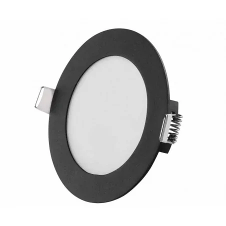 Oprawy-sufitowe - oprawa sufitowa wpuszczana czarna 7w cct led nexxo zd1323 emos 