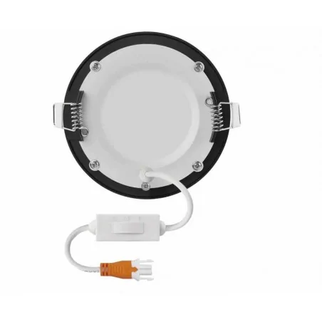 Oprawy-sufitowe - oprawa sufitowa wpuszczana czarna 7w cct led nexxo zd1323 emos 