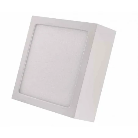 Oprawy-sufitowe - biała oprawa sufitowa kwadrat cct led 7,6w nexxo zm6123 emos 