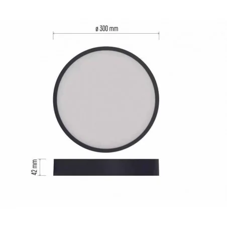 Oprawy-sufitowe - oświetlenie led 28,5w o ciepłej i neutralnej barwie ctt nexxo zm5353 emos 