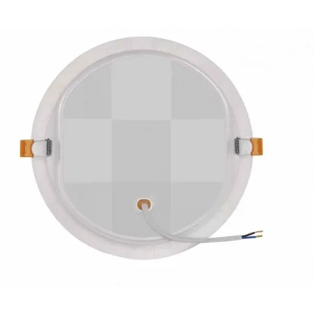 Oprawy-sufitowe - okrągły panel led 24w wpuszczany neutralna biel rubic zd1452 emos 