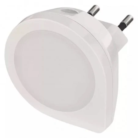Lampki-do-kontaktu - p3314 lampka nocna led do gniazdka 230v z czujnikiem zmierzchu emos 