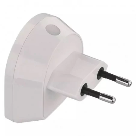 Lampki-do-kontaktu - p3314 lampka nocna led do gniazdka 230v z czujnikiem zmierzchu emos 