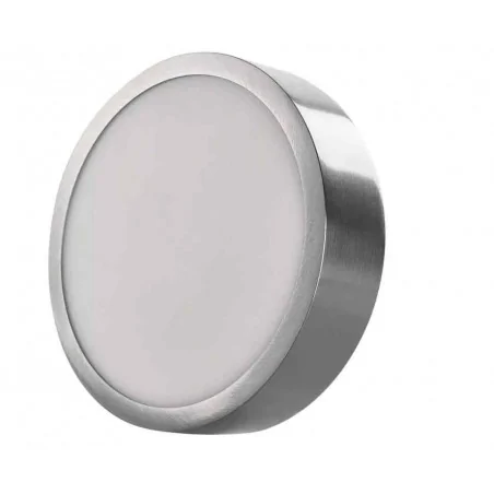 Oprawy-sufitowe - srebrna oprawa okrągła led 12,5w cct 3000k/3500k/4000k nexxo zm5233 emos 