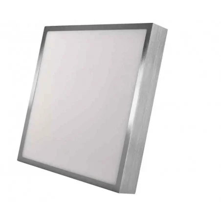 Oprawy-sufitowe - plafon natynkowy srebrny led 28,5w cct nexxo zm6253 emos 