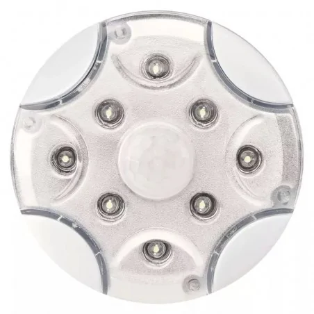 Lampki-nocne - p3310k lampka nocnana baterie 3×aa 8led z czujnikiem ruchu 90lm emos 