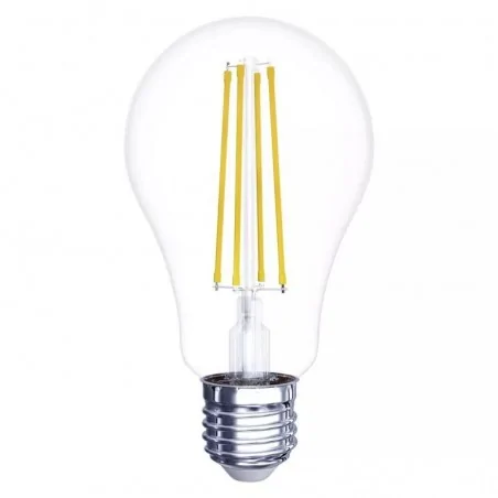 Gwint-trzonek-e27 - żarówka led filament a67 11w-100w e27 ciepła biel 1521lm emos z74284 
