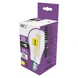 Gwint-trzonek-e27 - żarówka led filamentowa a67 11w-100w e27 4000k 1521lm emos z74285 