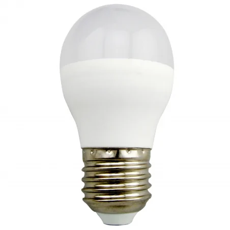 Gwint-trzonek-e14 - żarówka led e14 kulka o mocy 5,5w z ciepłym światłem 3000k g45 303103 polux 