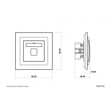 Ladowarki-usb - ładowarka usb pojedyncza biała 5v 2a usb-a dcusb-3 deco karlik 