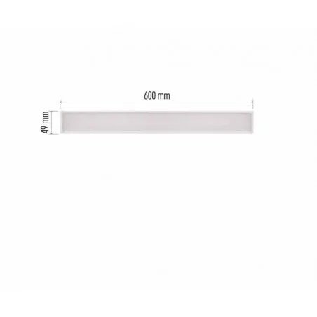 Oprawy-sufitowe - prosta oprawa oświetleniowa - liniowa led orto 19w 4000k zal192 1543191000 emos 