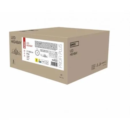 Oprawy-hermetyczne-led - oprawa przemysłowa led highbay aster 100w, 120° zu210.12 emos 