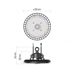 Oprawy-hermetyczne-led - oprawa przemysłowa led highbay aster 100w, 120° zu210.12 emos 